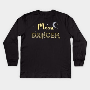 Moon dancer Kids Long Sleeve T-Shirt